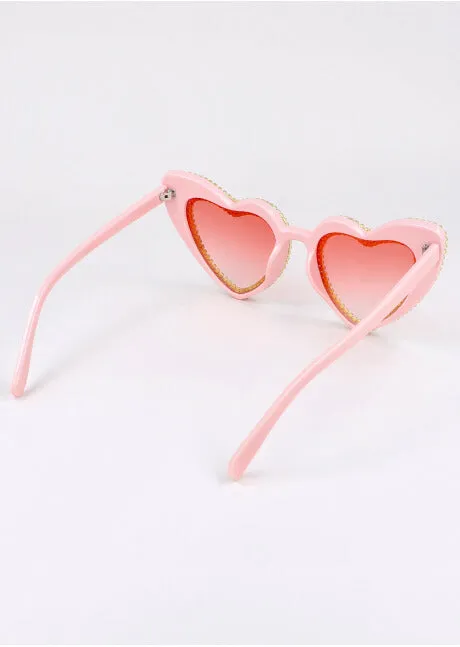 Lentes oversize corazones brillos sold by Shasa product image thumbnail 4
