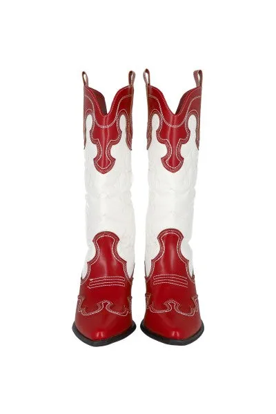 Botas vaqueras bicolor costuras sold by Shasa product image thumbnail 2