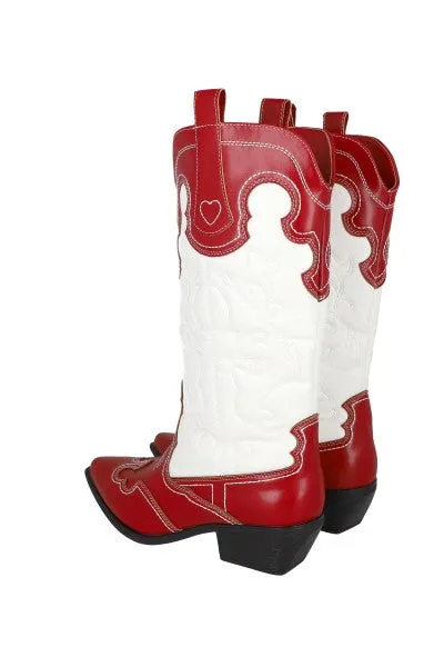 Botas vaqueras bicolor costuras sold by Shasa product image thumbnail 3