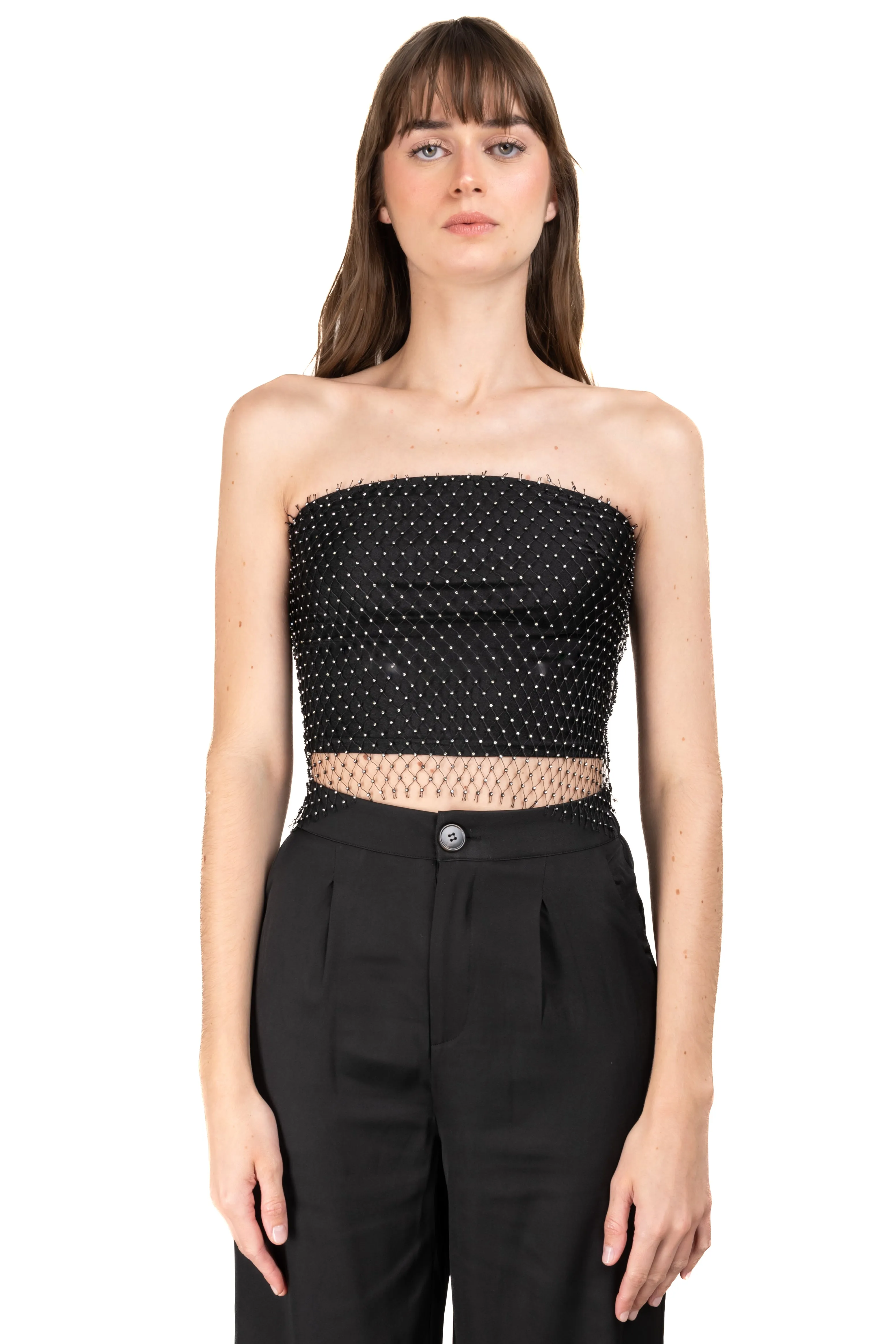 Top strapless red brillos sold by Shasa product image thumbnail 2