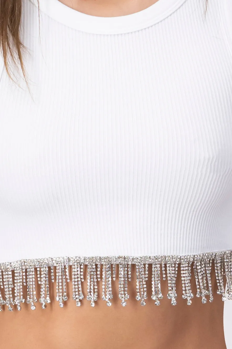 Top crop flequillos brillos sold by Shasa product image thumbnail 5