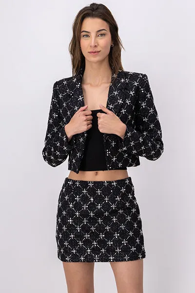 Saco crop aplicación brillos sold by Shasa