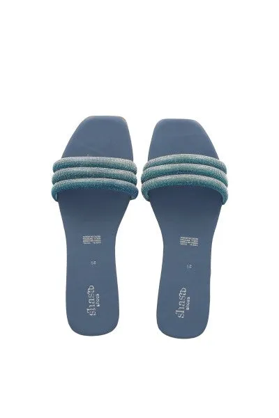 Sandalia Pala Tres Tiras Brillos sold by Shasa