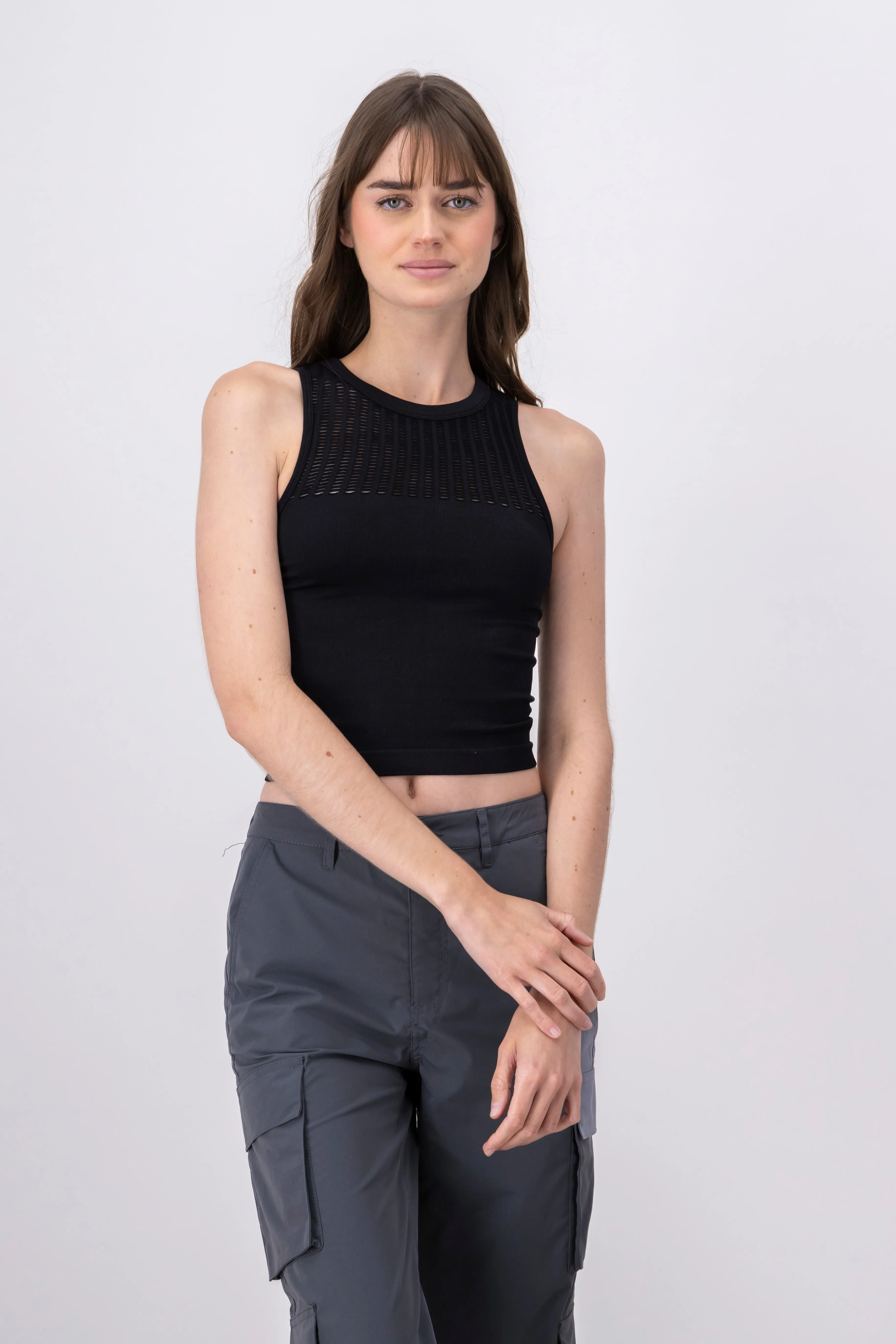 Top liso detalle red sold by Shasa