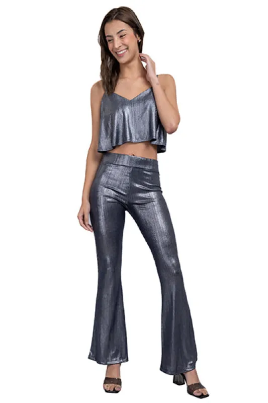 Pantalon Amplio Brillante sold by Shasa