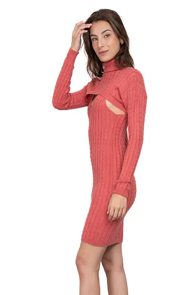 Vestido Midi Tejido Mangas sold by Shasa product image thumbnail 3