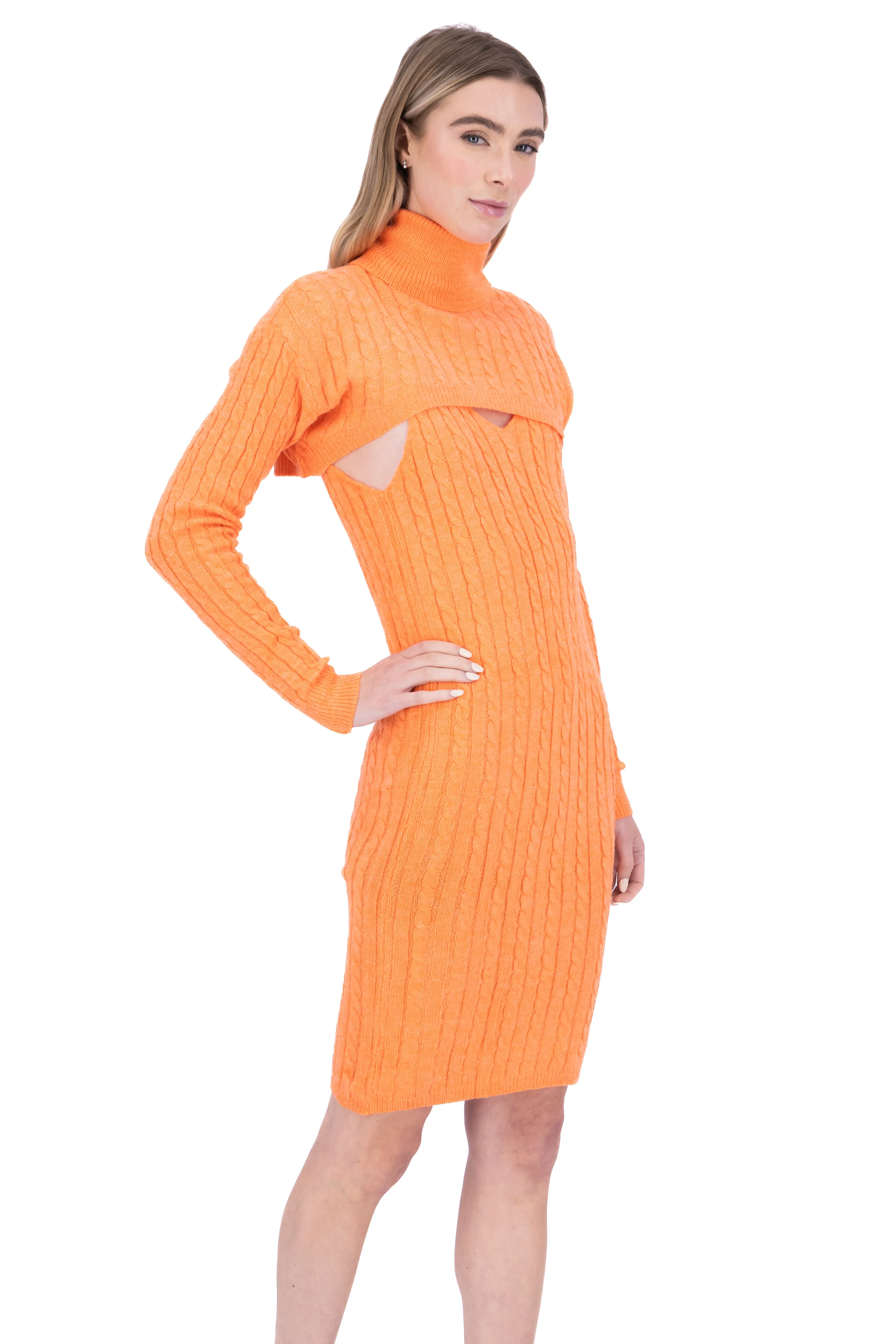 Vestido Midi Tejido Mangas sold by Shasa product image thumbnail 3