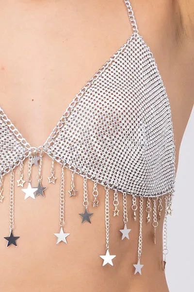 Bralette cadena flecos estrella sold by Shasa product image thumbnail 5