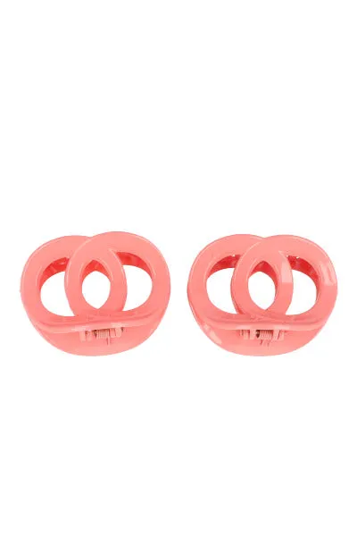 Set 2 Pinzas Doble Círculo sold by Shasa