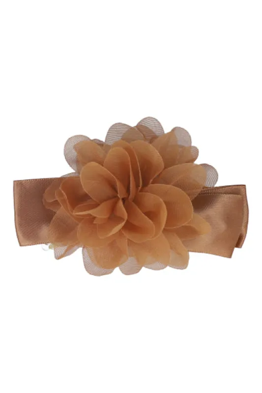 Pinza cabello flor mesh sold by Shasa
