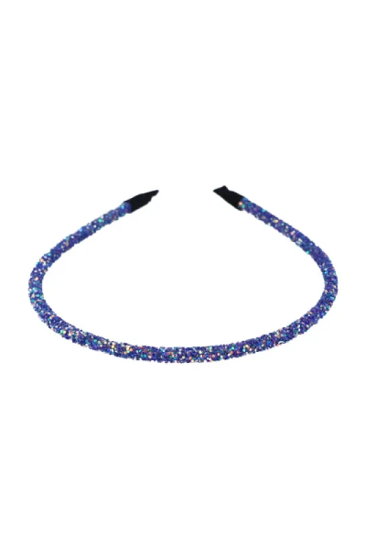 Diadema delgada brillos sold by Shasa