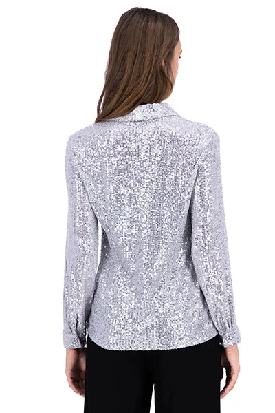 Camisa lentejuelas flecos sold by Shasa product image thumbnail 4