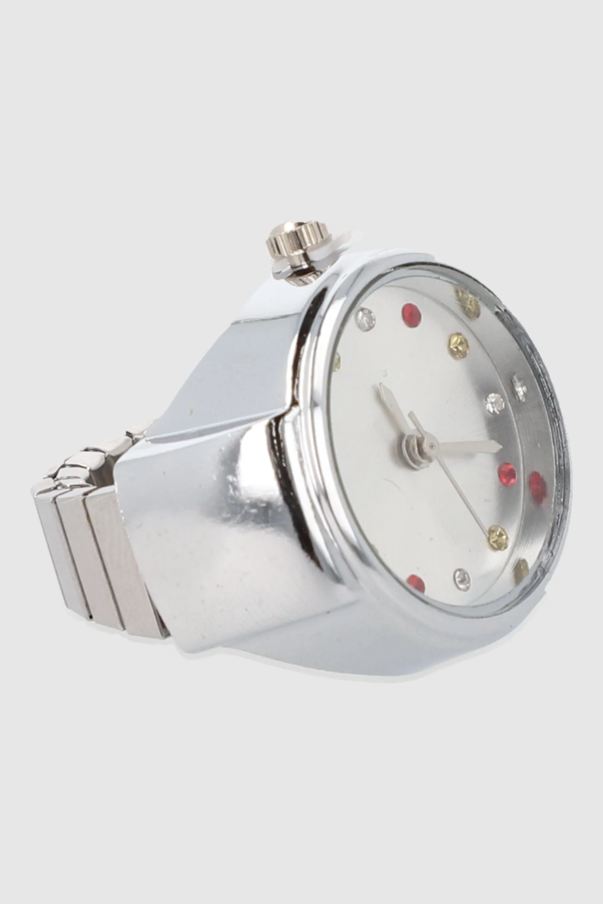 Anillo reloj pedrería brillosa sold by Shasa product image thumbnail 2