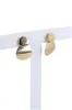 Aretes largos doble circulo sold by Shasa