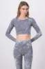 Top seamless manga larga tie dye sold by Shasa