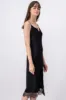 Vestido midi lencero detalle encaje sold by Shasa