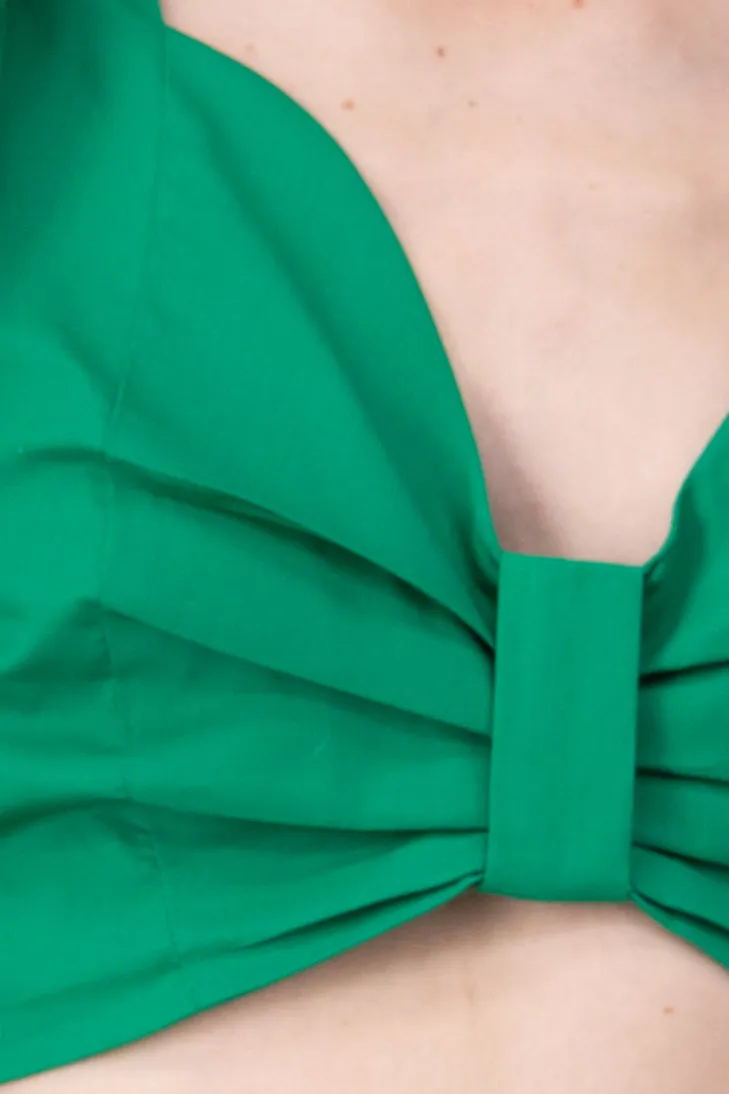 Top mangas abullonadas detalle bordado sold by Shasa product image thumbnail 5