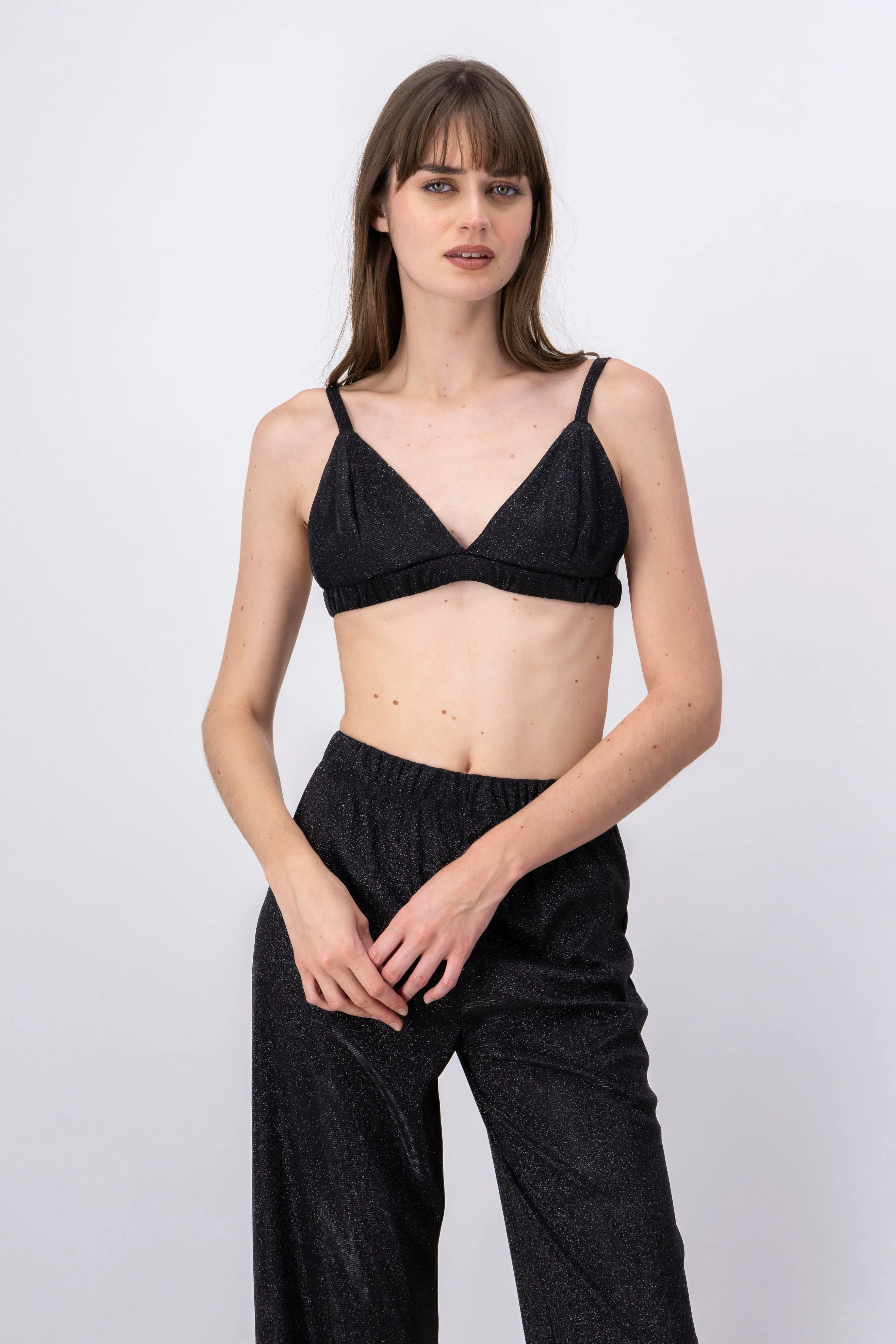 Top crop tirantes lurex sold by Shasa product image thumbnail 2