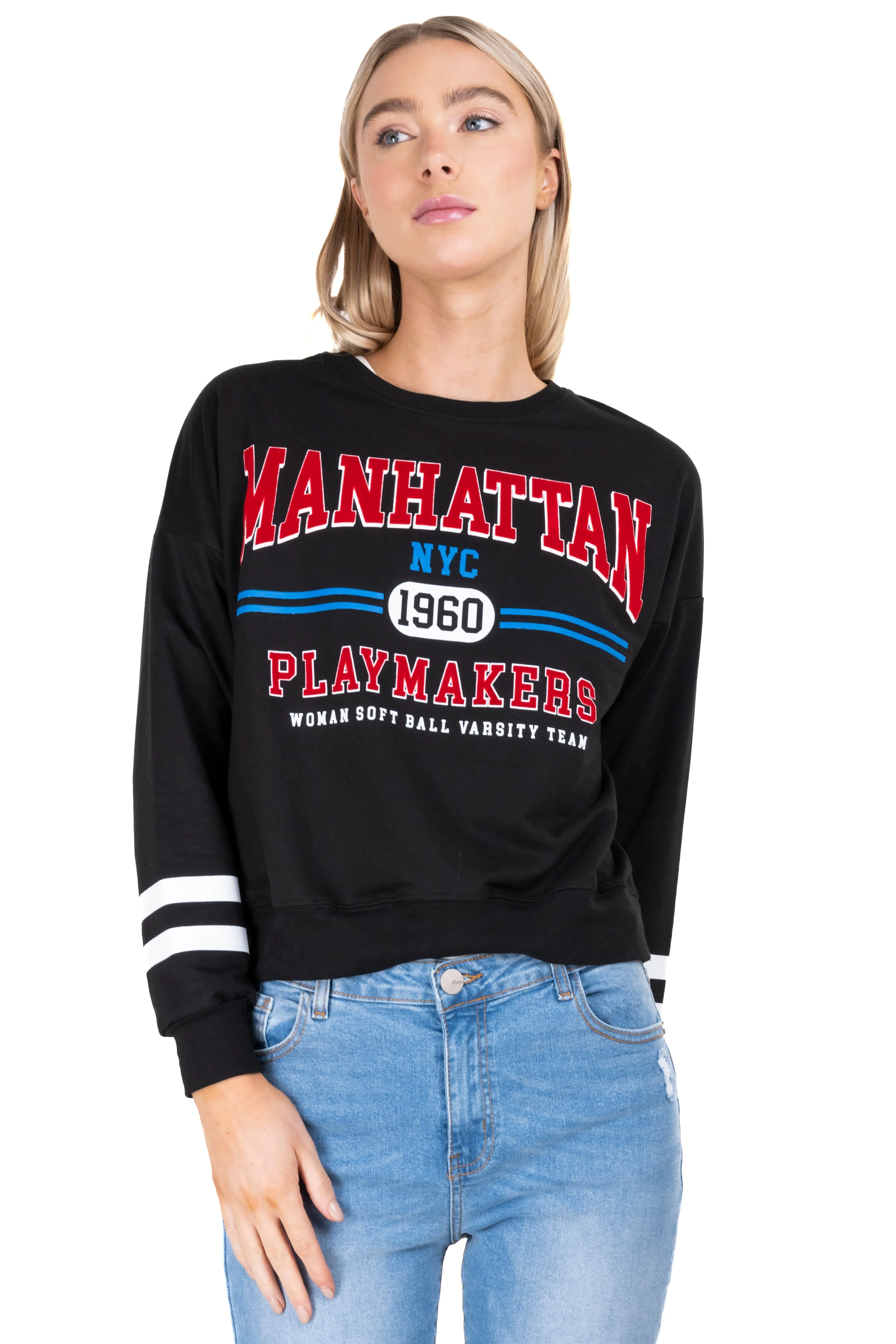 Sudadera Manhattan rayas mangas sold by Shasa product image thumbnail 2