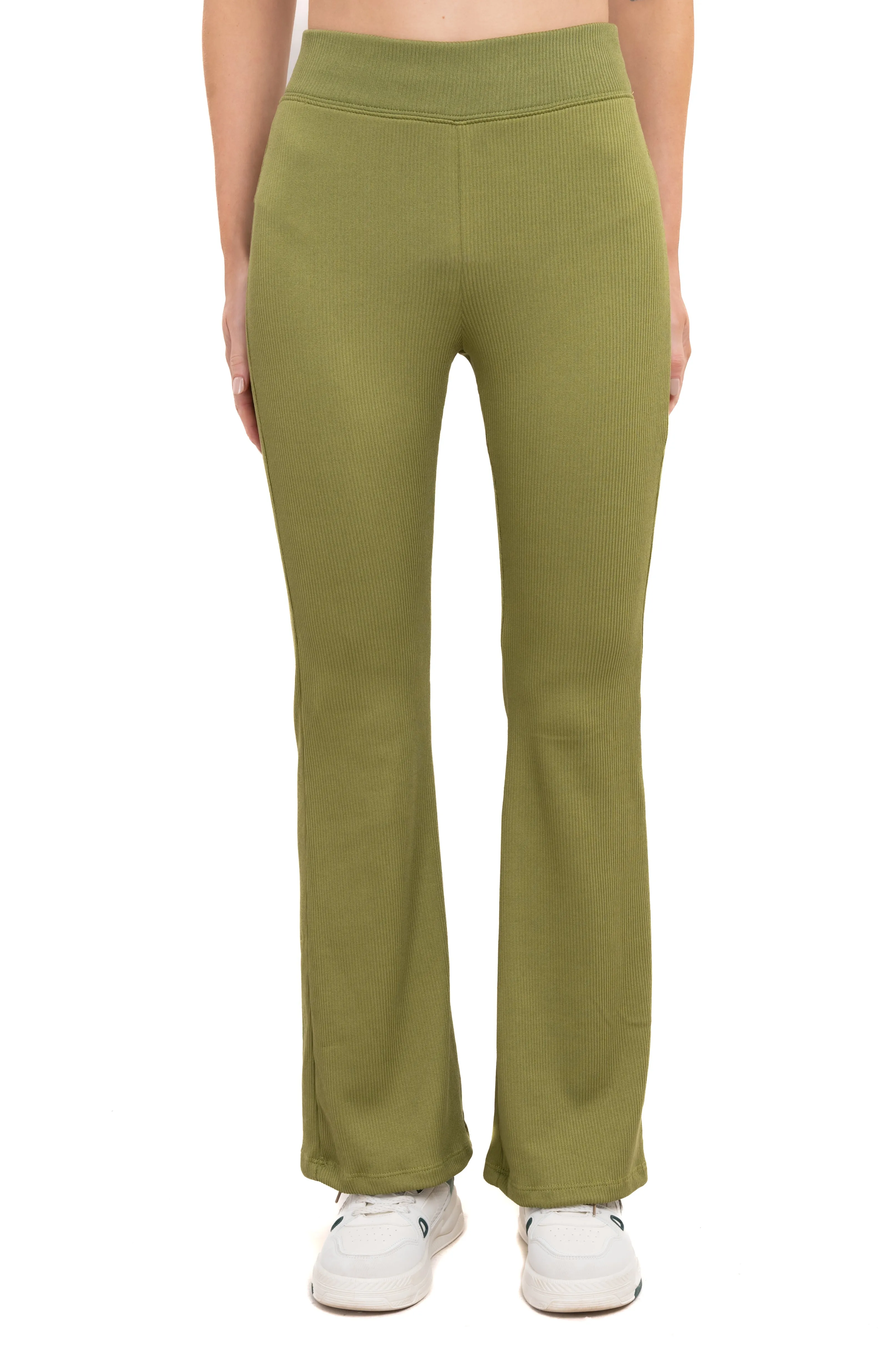 Pantalón flared acanalado sold by Shasa