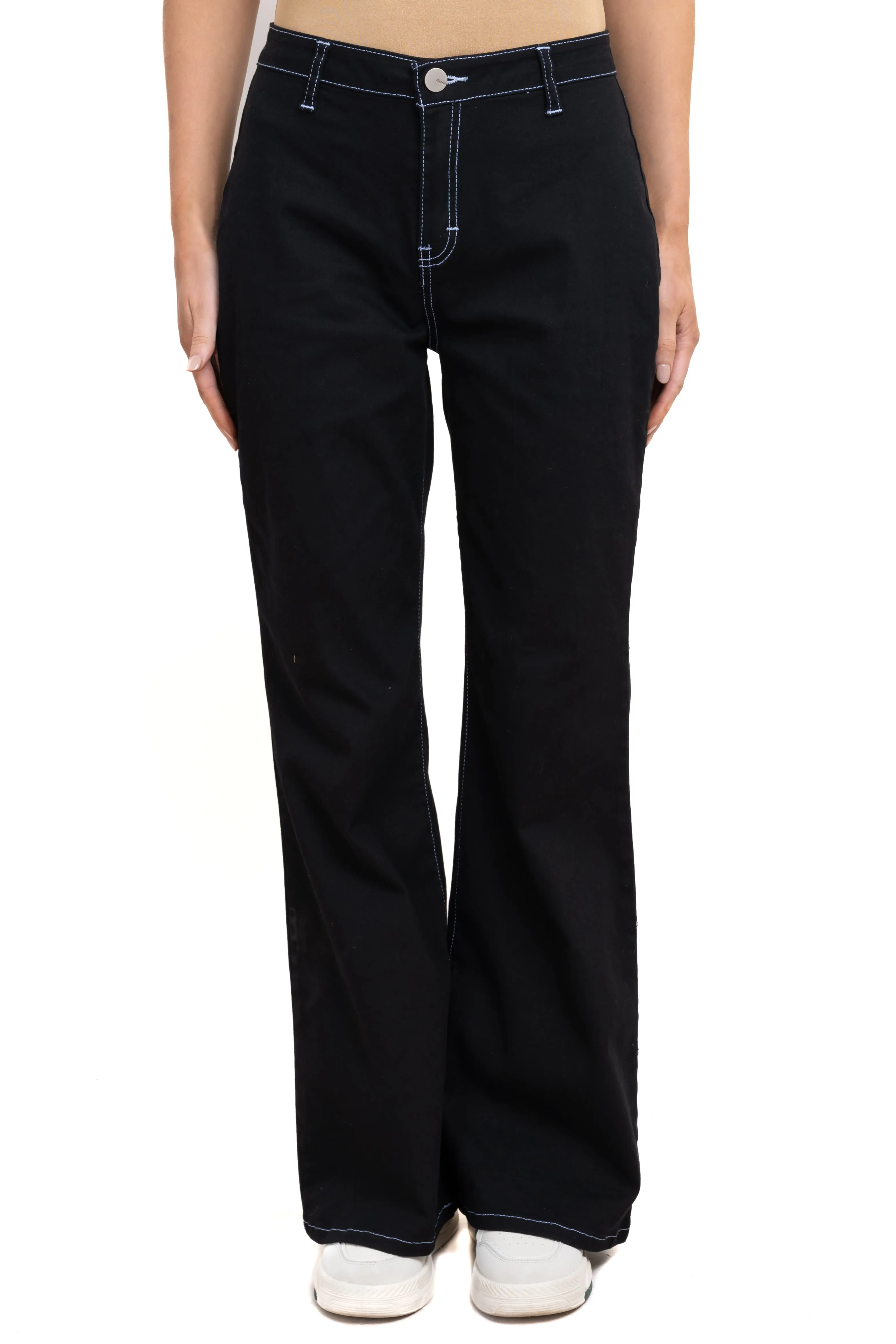 Jeans wide leg lisos sold by Shasa