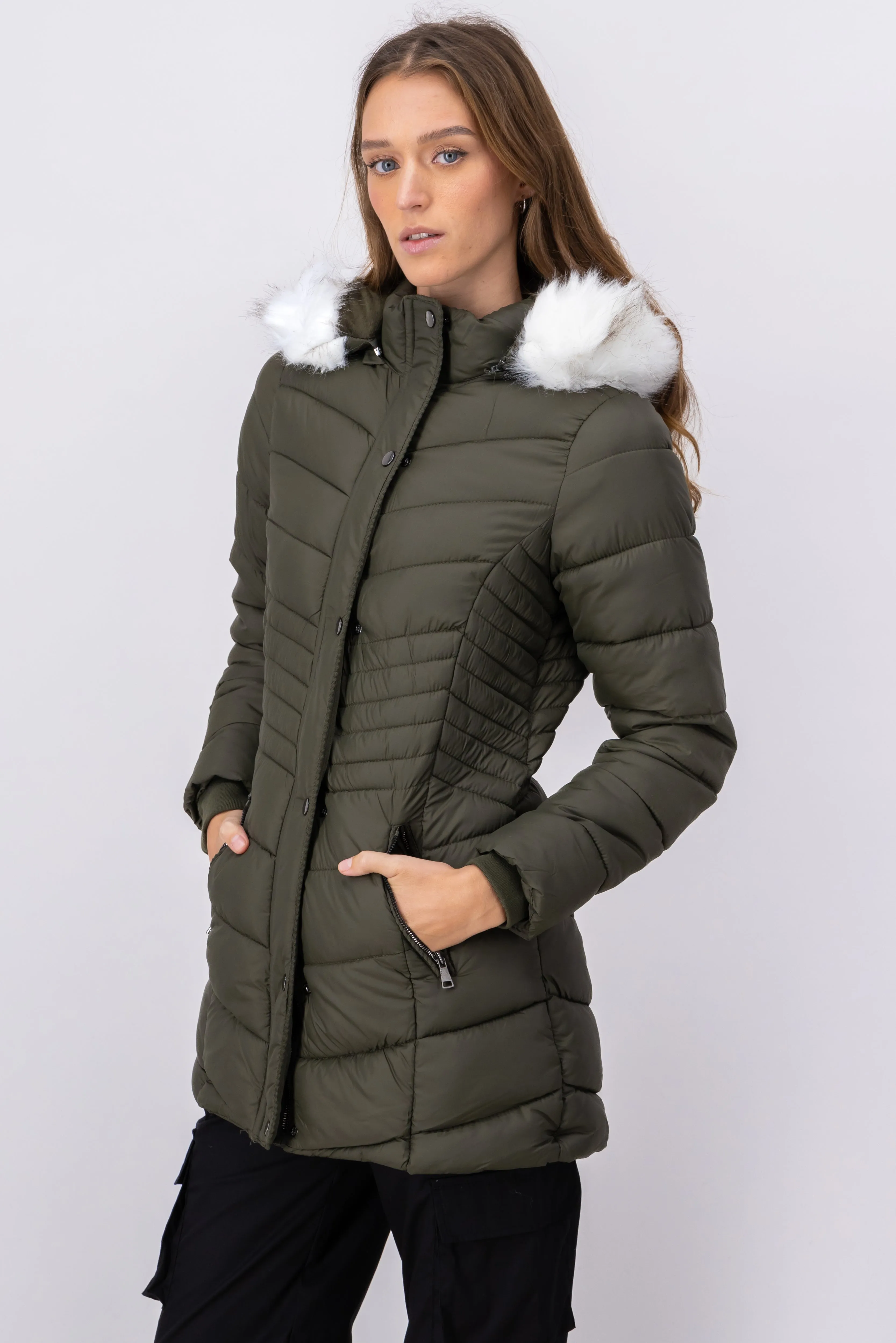 Chamarra capitonada larga sold by Shasa product image thumbnail 3