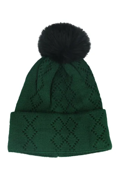 Gorro tejido rombos sold by Shasa product image thumbnail 2