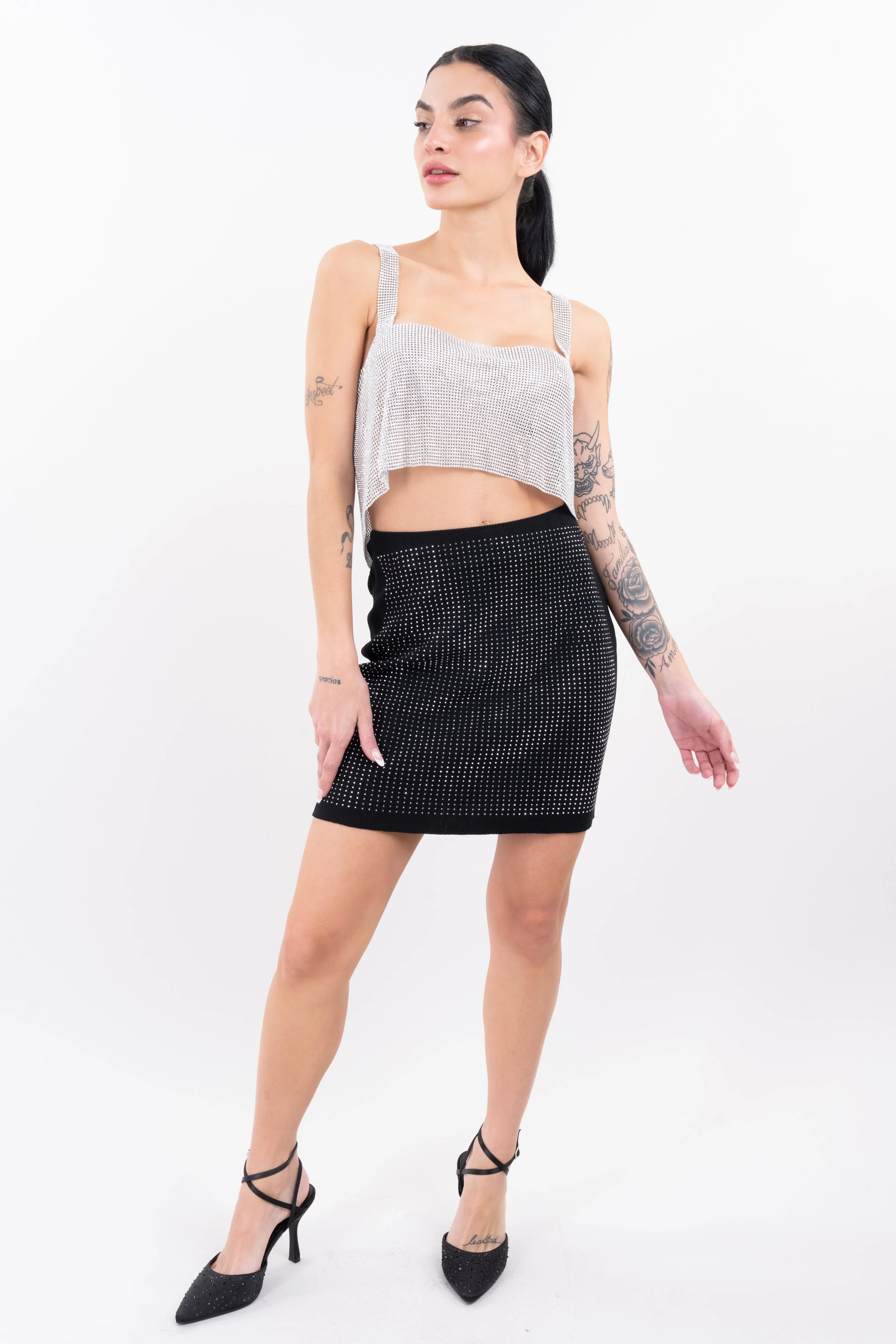 Falda mini brillos sold by Shasa product image thumbnail 2