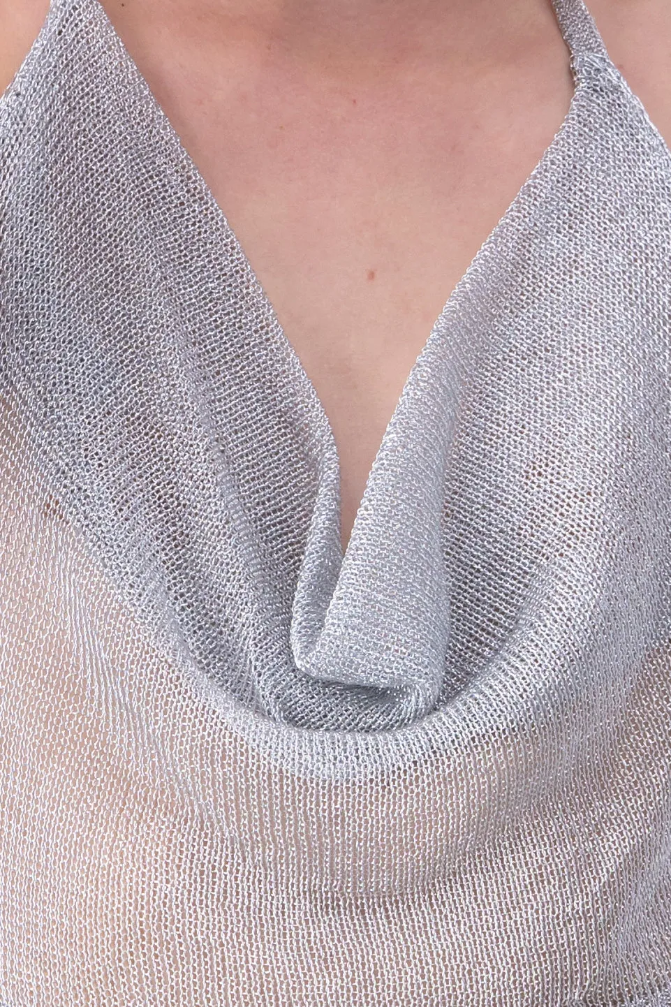 Top halter tejido brillos sold by Shasa product image thumbnail 5