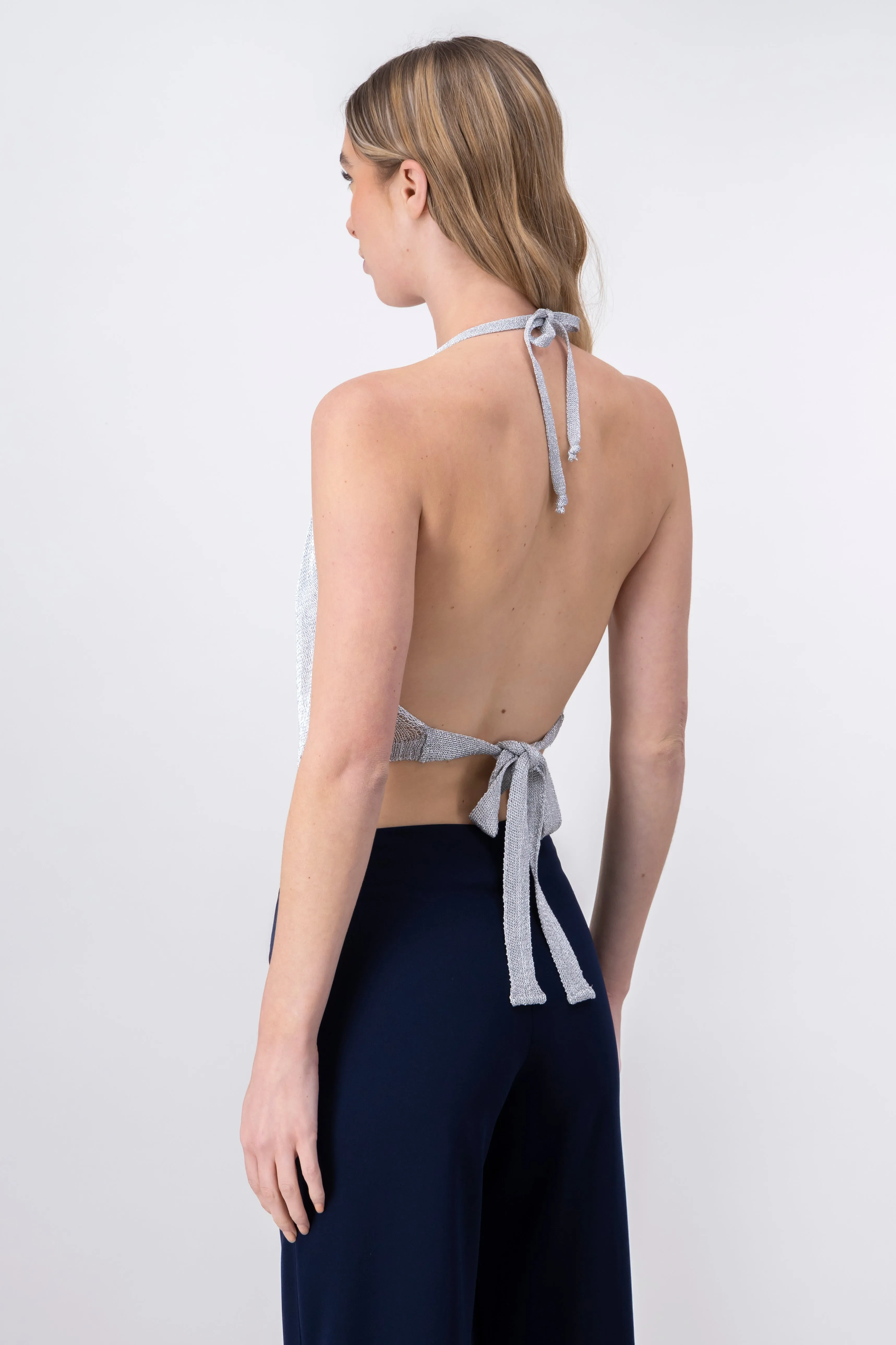 Top halter tejido brillos sold by Shasa product image thumbnail 4