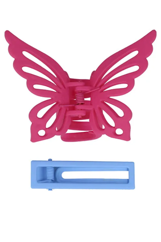Set pinza mariposa broche sold by Shasa