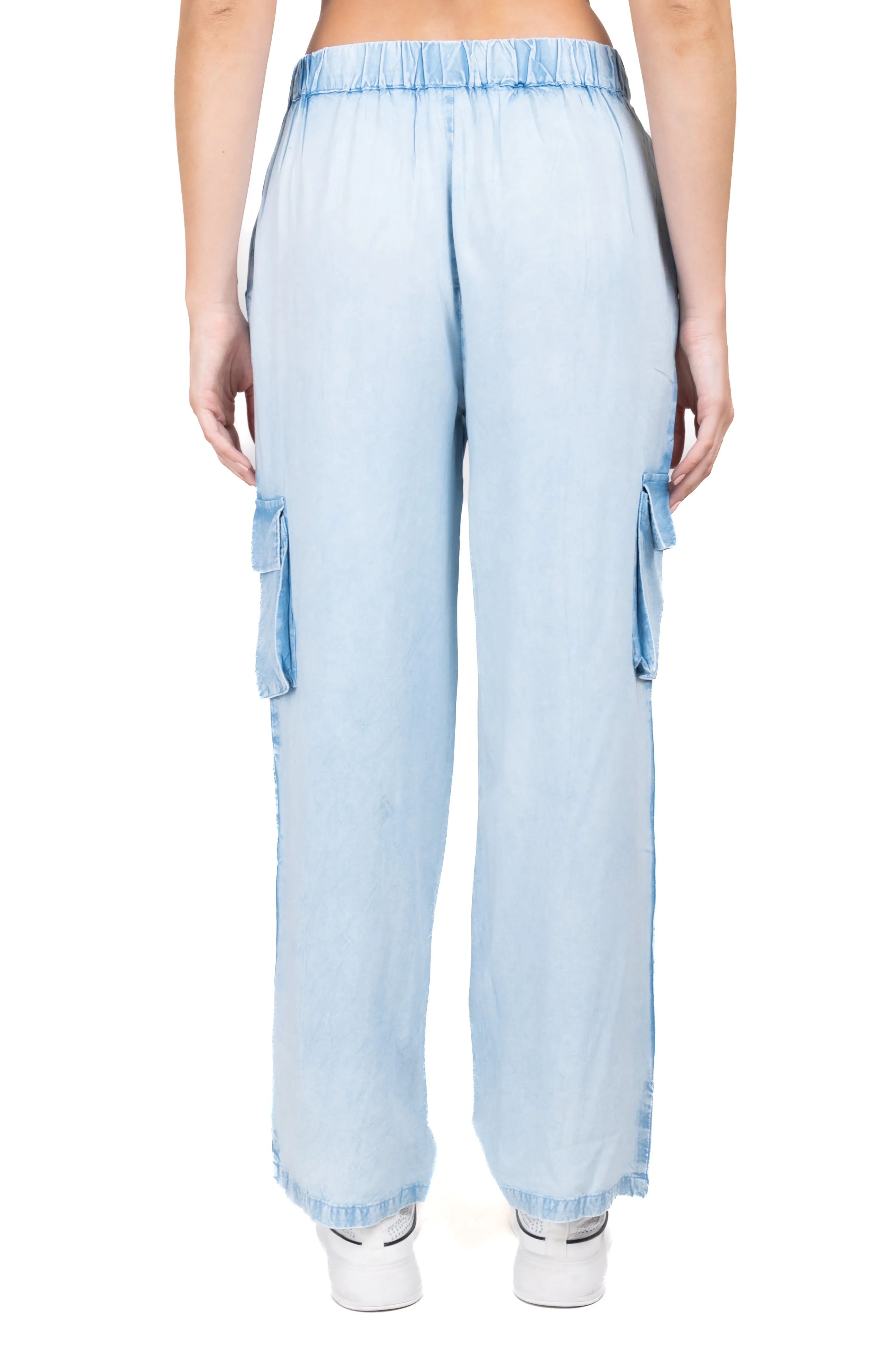 Pantalón cargo denim pierna recta sold by Shasa product image thumbnail 4