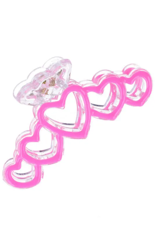 Pinzas corazones semi círculo sold by Shasa