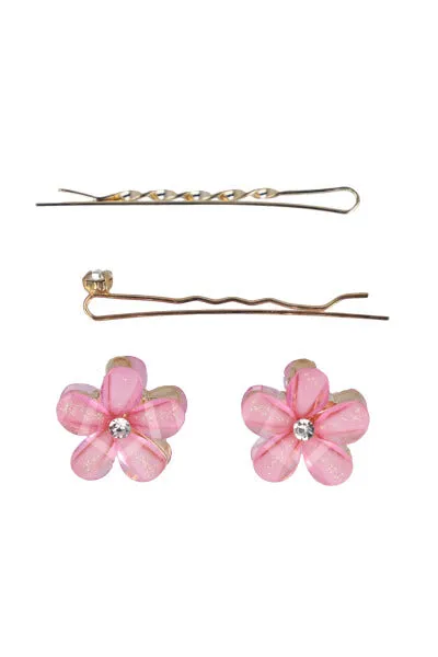 Set 4 broches metálicos mix sold by Shasa