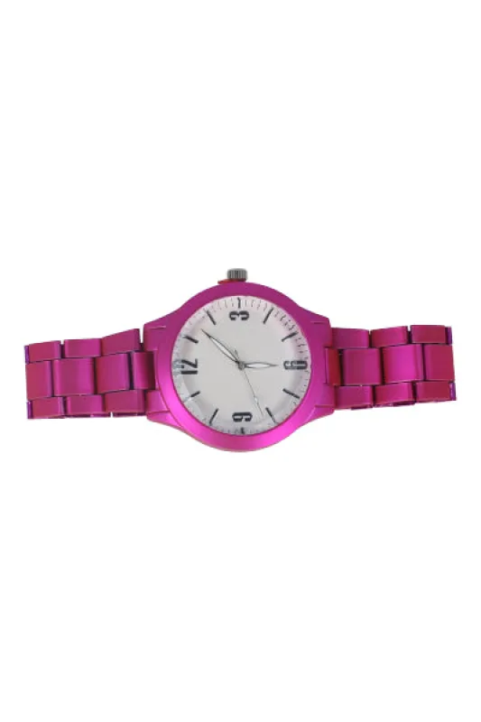 Reloj analógico correa metálica sold by Shasa