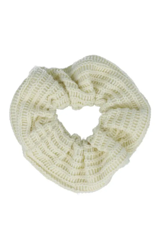 Scrunchie tejida acanalado sold by Shasa