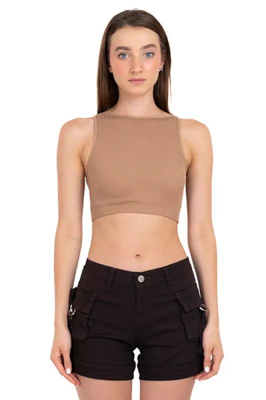 Top tank acanalado liso sold by Shasa