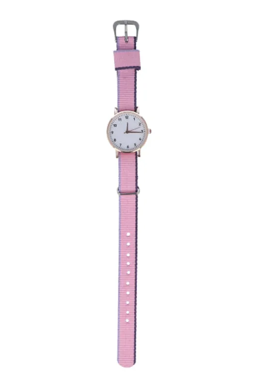 Reloj analógico correa líneas sold by Shasa