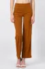 Pantalón recto cintura alta lurex sold by Shasa
