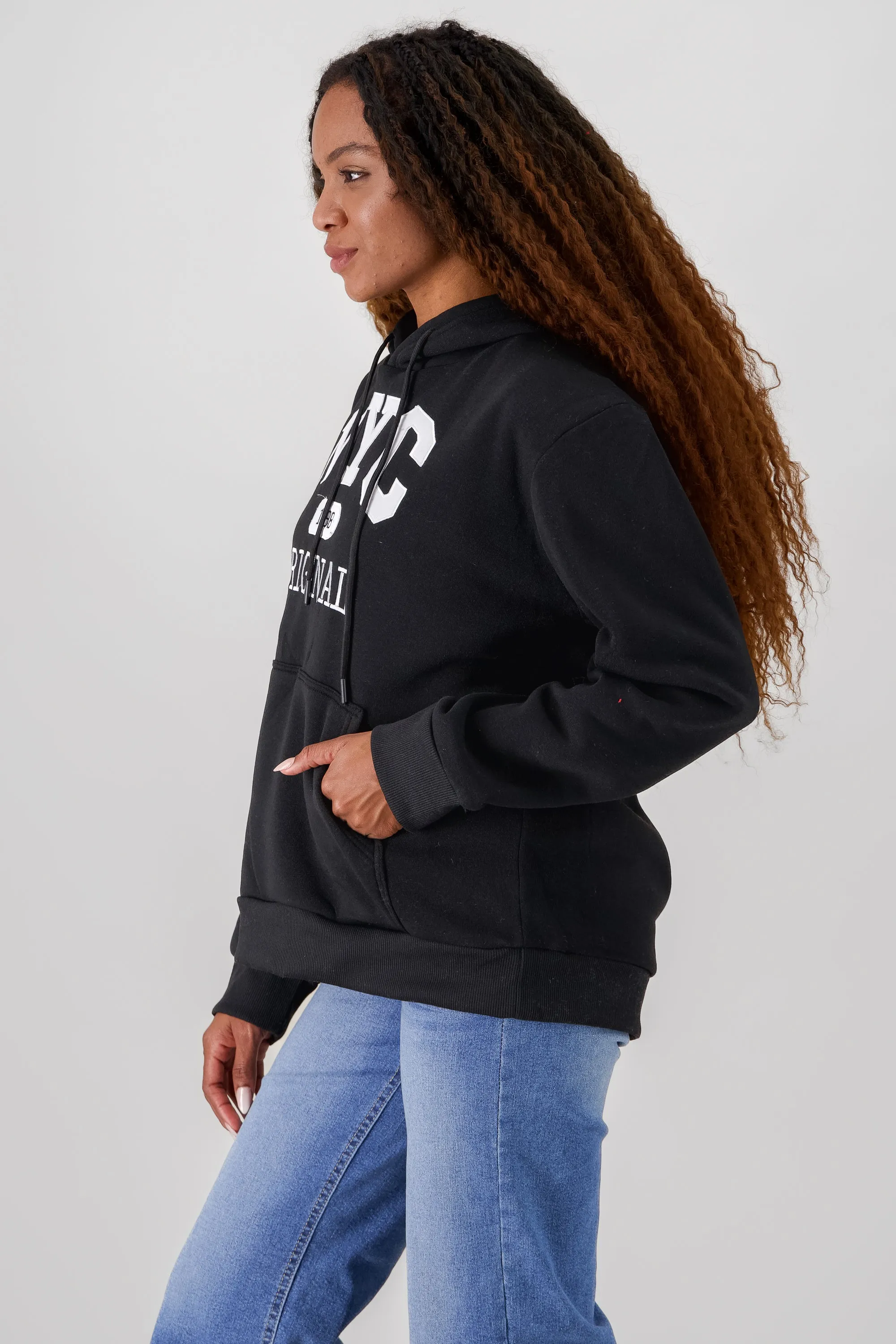 Sudadera estampado NYC oversized sold by Shasa product image thumbnail 3