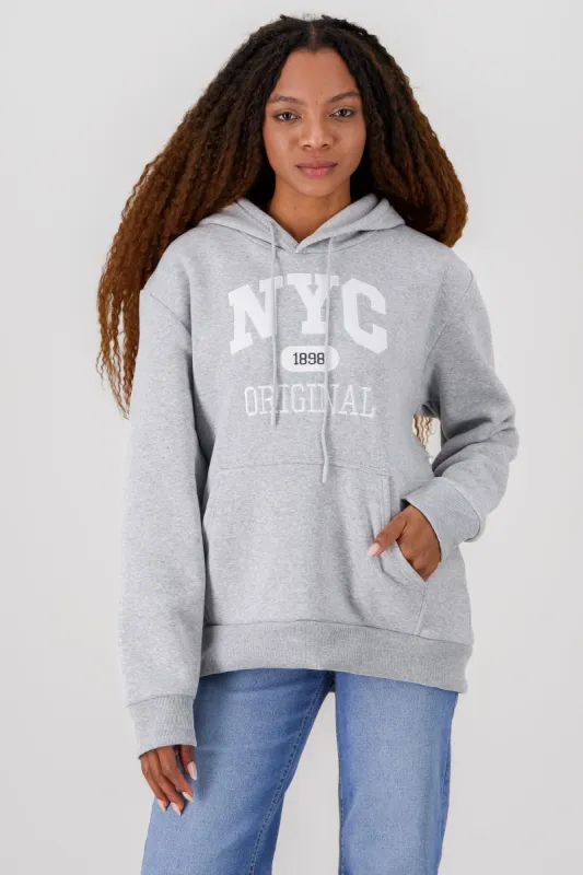 Sudadera estampado NYC oversized sold by Shasa