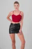 Top silueta corset crop sold by Shasa