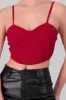 Top silueta corset crop sold by Shasa