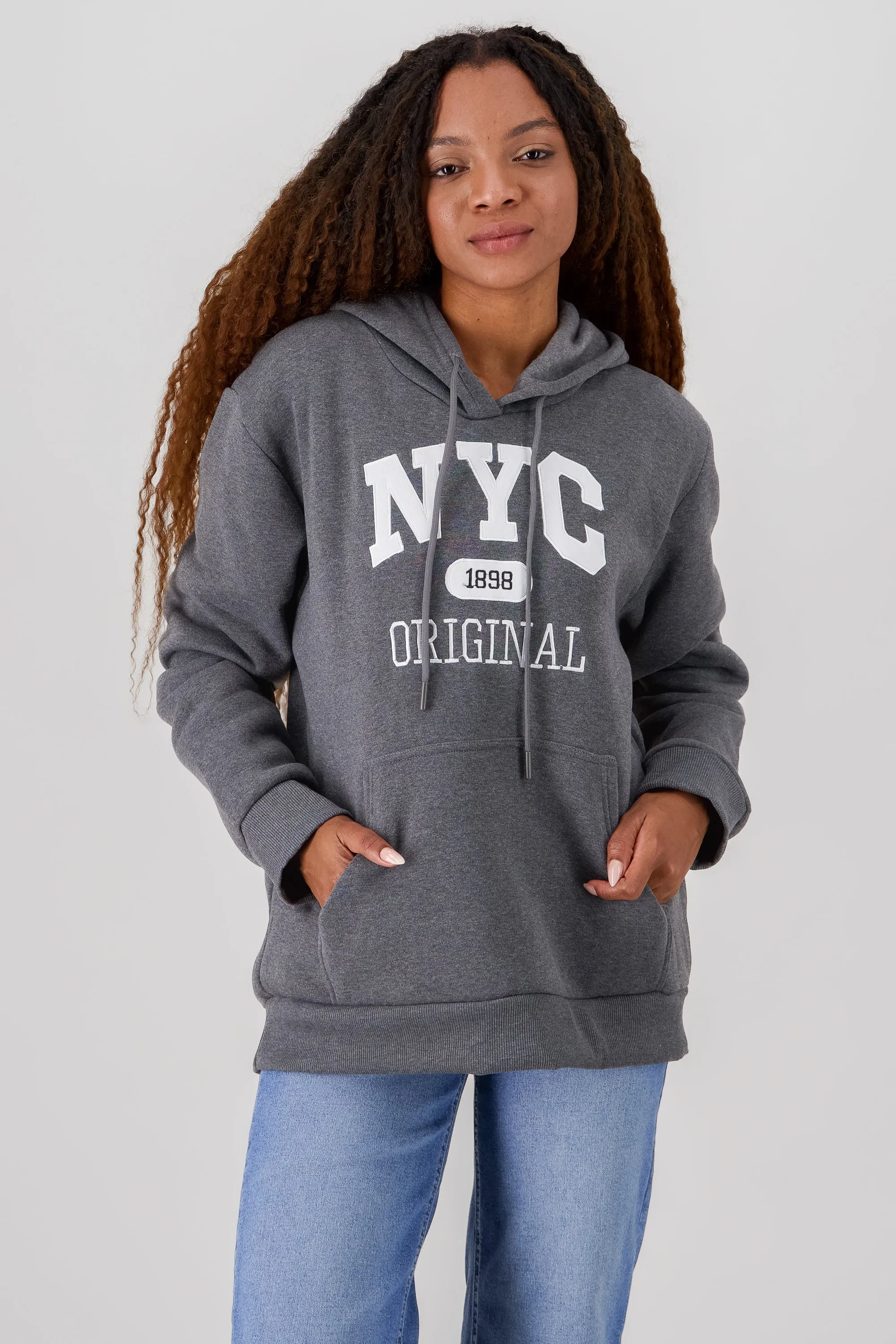 Sudadera estampado NYC oversized sold by Shasa