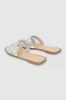 Sandalia greca metálica sold by Shasa