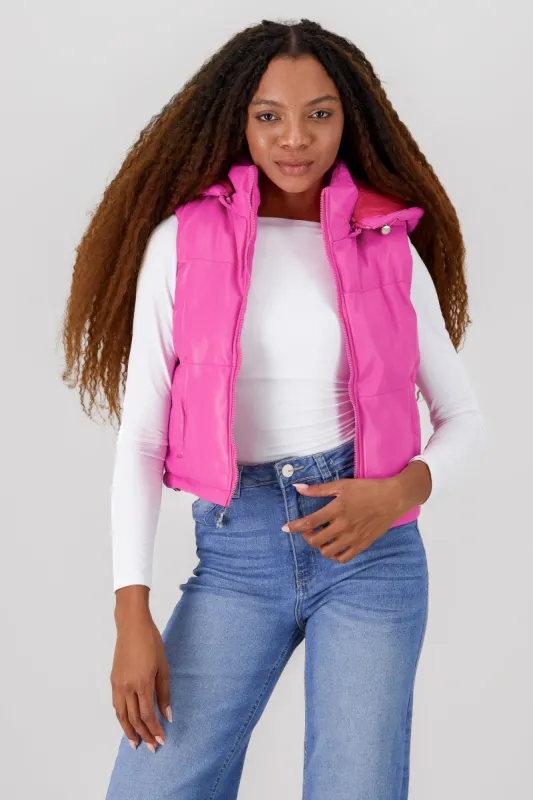 CHALECO PU CAPITONADO sold by Shasa