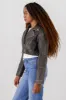 Chamarra biker crop desgaste sold by Shasa