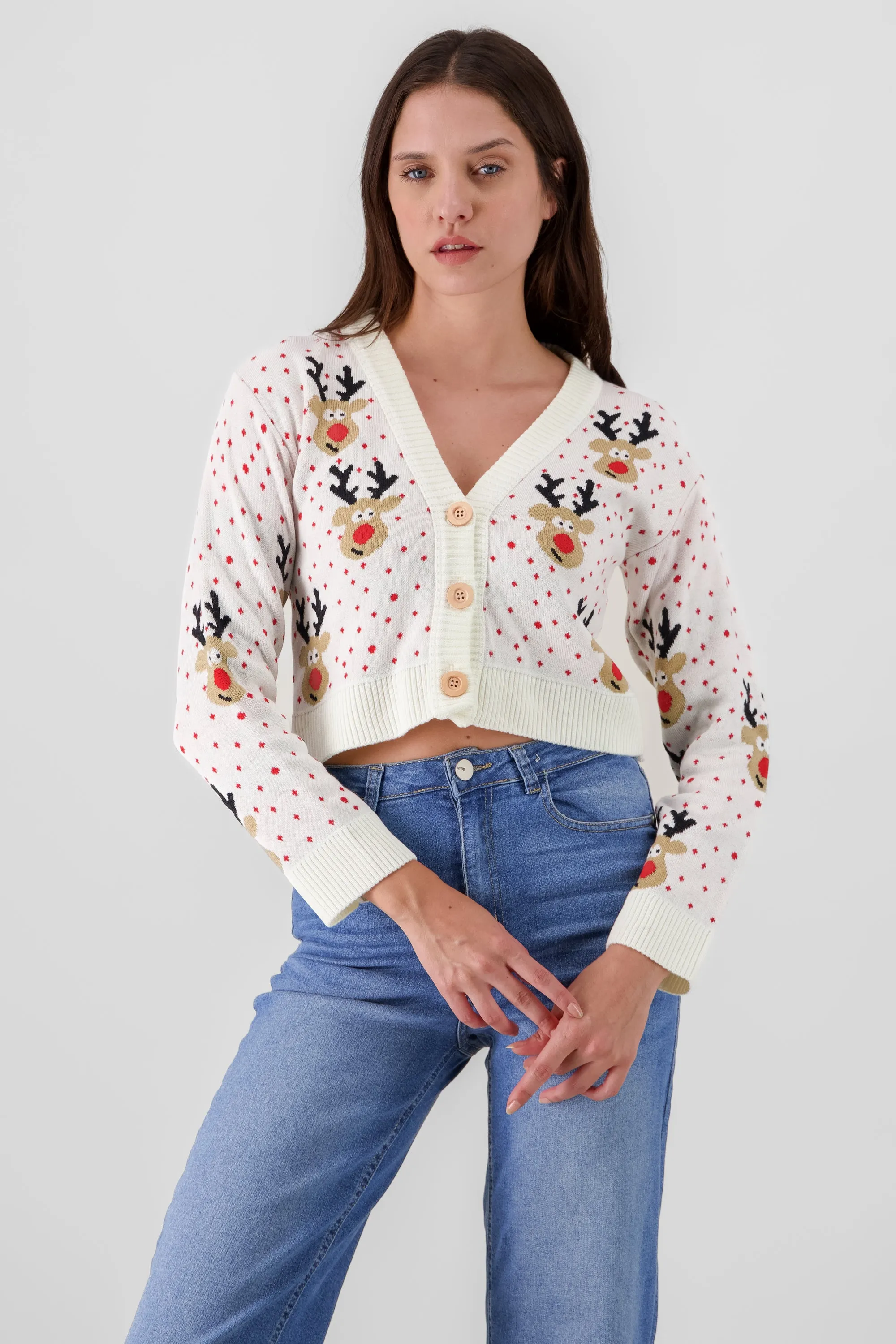 Cardigan renos detalle botones sold by Shasa