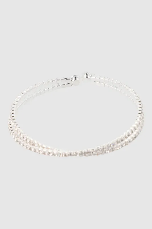 Cuff 2 Líneas Brillos sold by Shasa