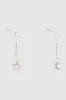 Aretes Línea Estrella Luna sold by Shasa